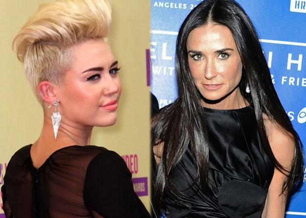 Miley Cyrus: I supported Demi Moore after her split