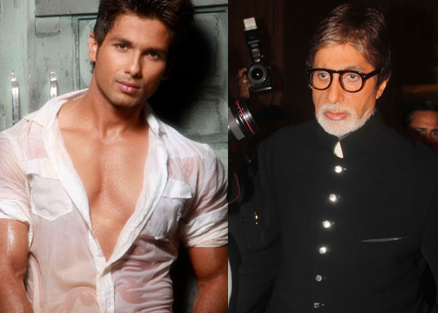 Shahid Kapoor makes Big B groove on <i>KBC</i>