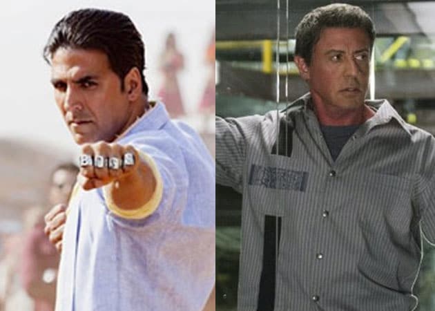 Will Akshay Kumar Boss over Sylvester Stallone at the box office?