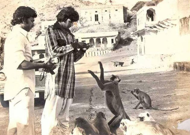 When Amitabh Bachchan was slapped by a monkey