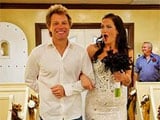 Jon Bon Jovi walks fan down aisle in Vegas wedding