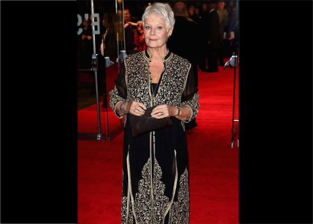 Judi Dench wears another Abu-Sandeep creation 