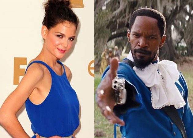 Jamie Foxx denies dating Katie Holmes