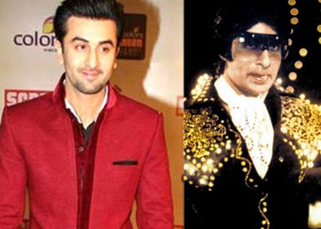 Ranbir Kapoor boogies Amitabh Bachchan style