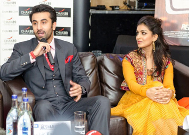 Did Ranbir Kapoor snub <i>Besharam</i> co-star Pallavi Sharda?
