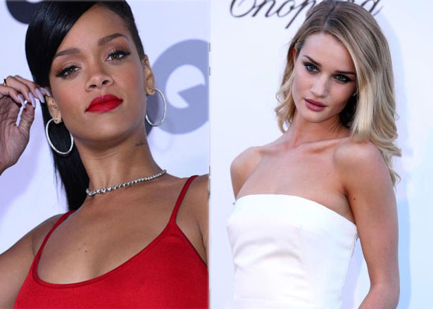 When Rihanna left Rosie Huntington-Whiteley upset