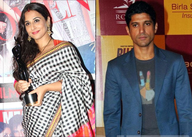 Farhan Akhtar: Working with Vidya Balan was wonderful