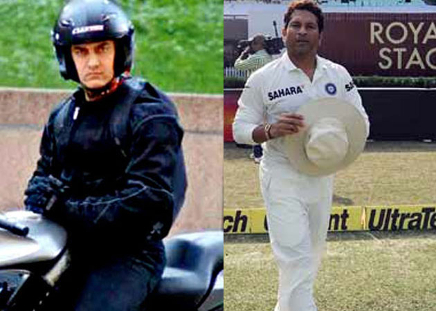 Aamir Khan dedicates <i>Dhoom: 3</i> song to Sachin Tendulkar