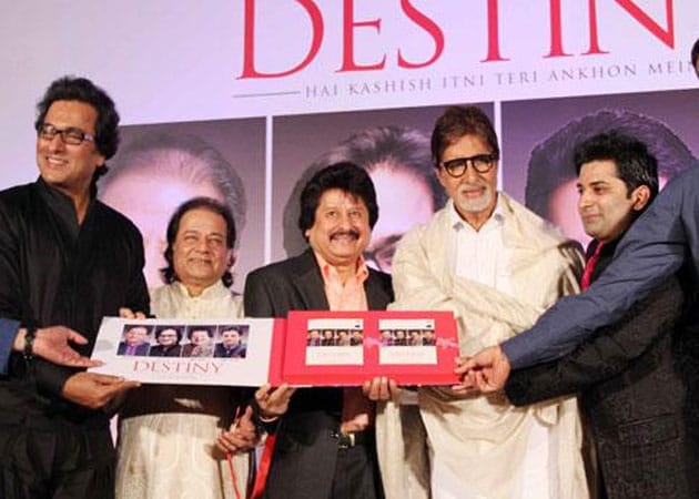 Amitabh Bachchan launches music album