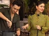In the kitchen, Kareena Kapoor is the challenger, Imran Khan the king