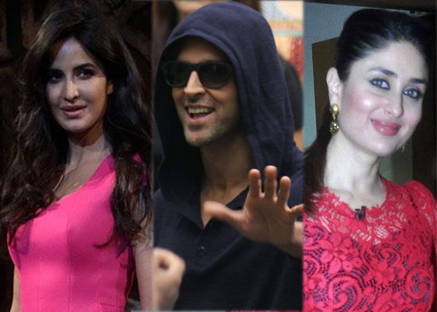 Katrina Kaif, Kareena Kapoor make good use of Hrithik Roshan's absence