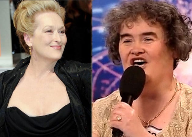  Meryl Streep in talks to portray Susan Boyle