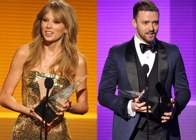 American Music Awards: Taylor Swift, Justin Timberlake, Macklemore & Ryan Lewis pick early awards