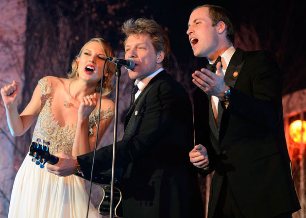 Taylor Swift sings with Prince William, calls him 'very funny'