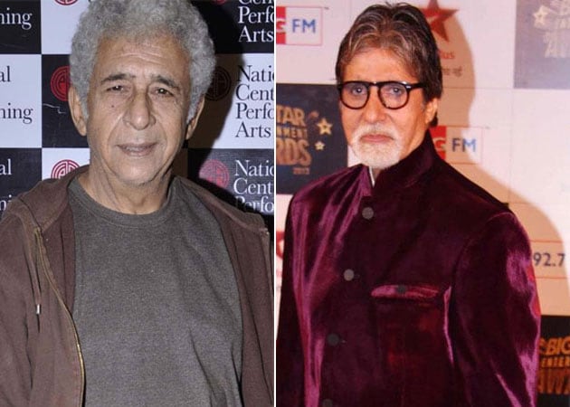 Naseeruddin Shah Amitabh Bachchan Made Unconventional Faces Acceptable