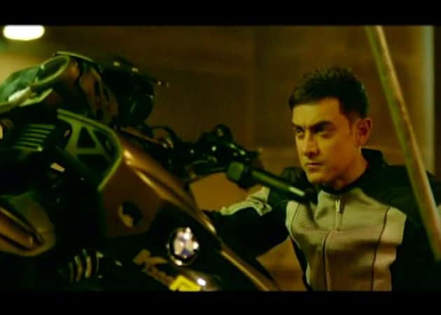 Aamir Khan is in full throttle in new Dhoom: 3 promo
