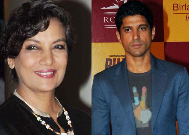 Shabana Azmi: Farhan Akhtar outstanding in Bhaag Milkha Bhaag