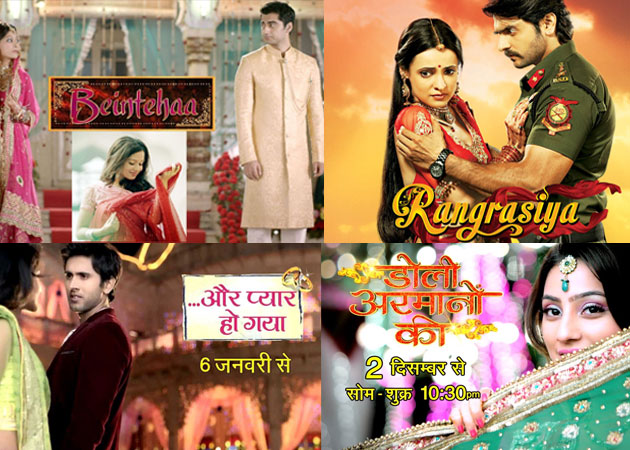 <i>Beintehaa</i>, <i>Rangrasiya</i> offer fresh bouquet of love stories on television