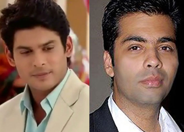 Karan Johar signs three film deal with Siddharth Shukla