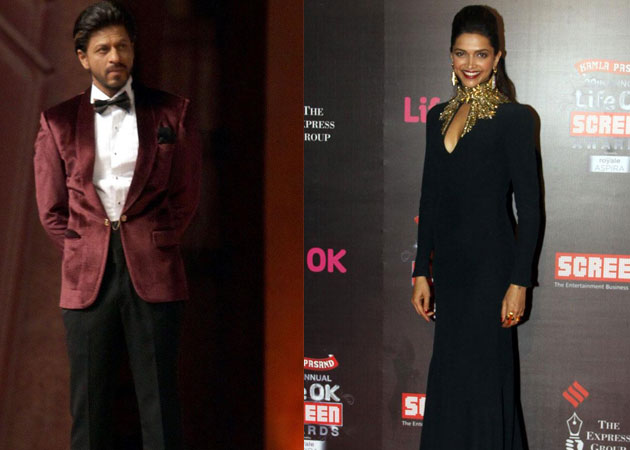 Shah Rukh Khan, Deepika Padukone win top honours at Screen Awards