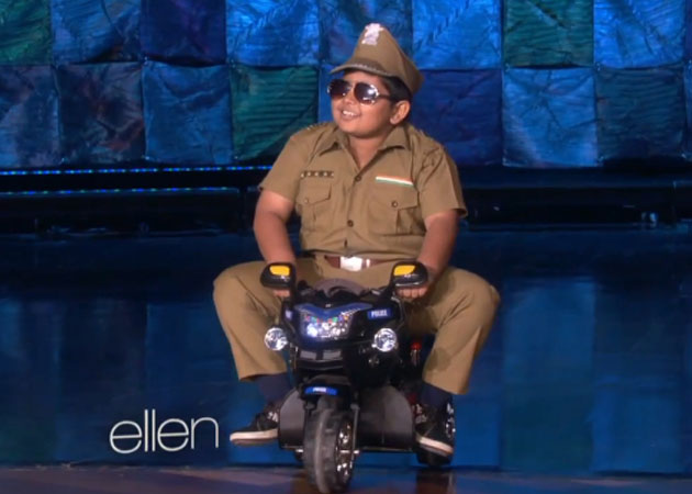 Eight-year-old Salman fan gets standing ovation on <i>The Ellen Show</i>