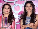 Juhi Chawla and Madhuri Dixit to promote <i>Gulaab Gang</i> on <i>Boogie Woogie</i>