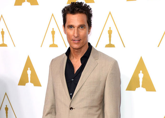 Matthew McConaughey gets loudest cheers at Oscars luncheon