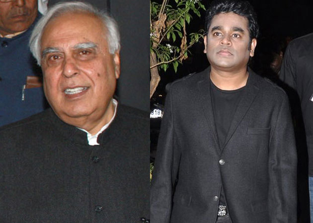 Kapil Sibal: My words found their soul in A R Rahman's music