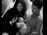 Simon Cowell, Lauren Silverman head home with baby Eric
