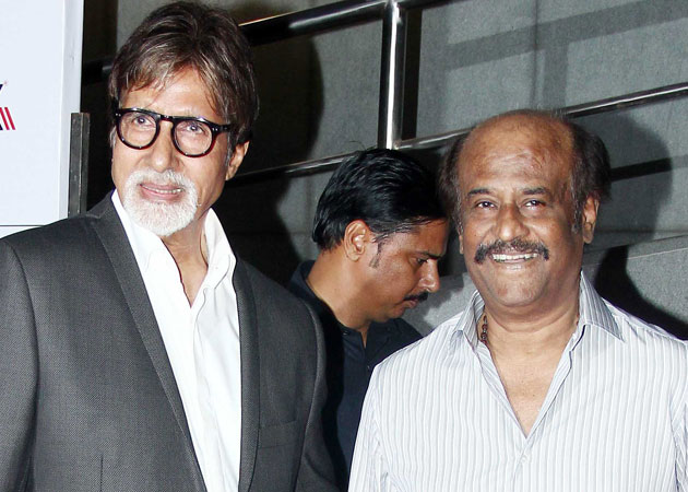 Amitabh Bachchan unveils the Hindi trailer of Rajinikanth's Kochadaiiyaan