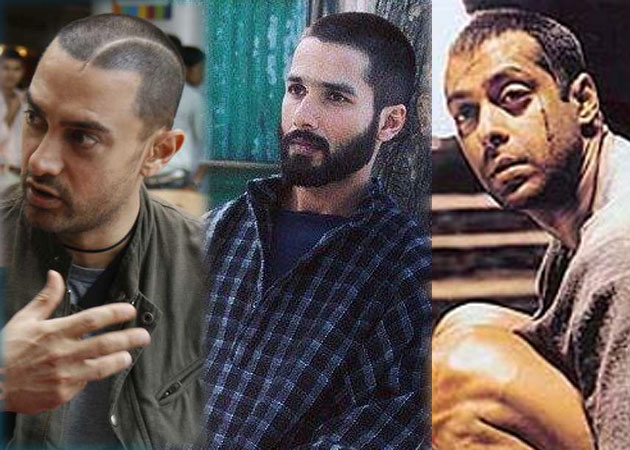 Aamir, Salman, Shahid: actors who sacrificed their vanity and hair for a role