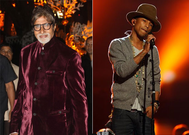 Amitabh Bachchan doesn't get the lyrics but Pharrell Williams' songs make him <i>Happy</i>
