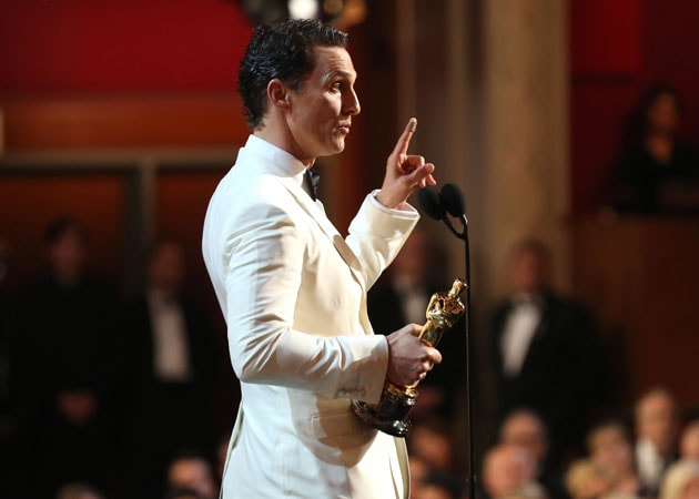 Matthew McConaughey's Oscar speech spoofed on Saturday Night Live