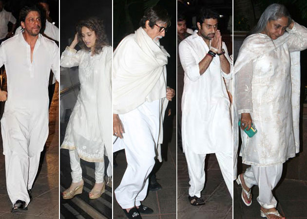 Juhi Chawla's celebrity friends attend prayer meet for her brother