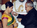 Actors Vidya Balan, Kamal Haasan receive their Padma honours