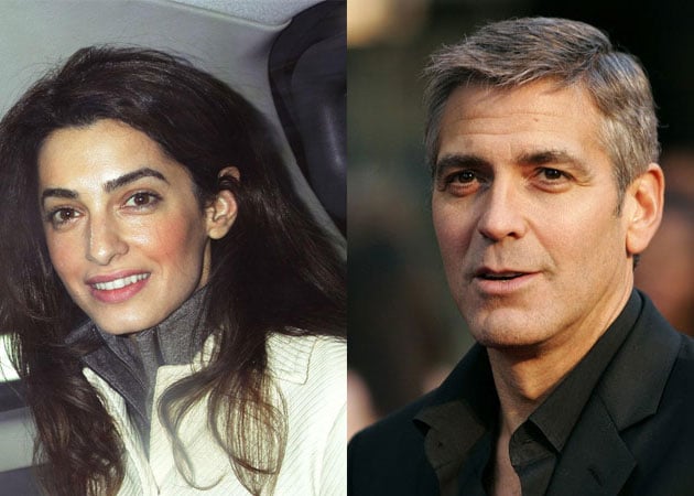 Amal Alamuddin played hard to get with George Clooney
