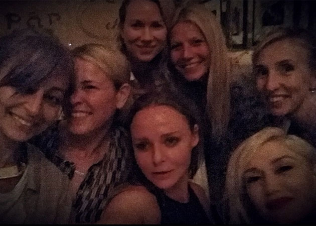 Gwyneth Paltrow's star studded selfie with Gwen Stefani and Naomi Watts