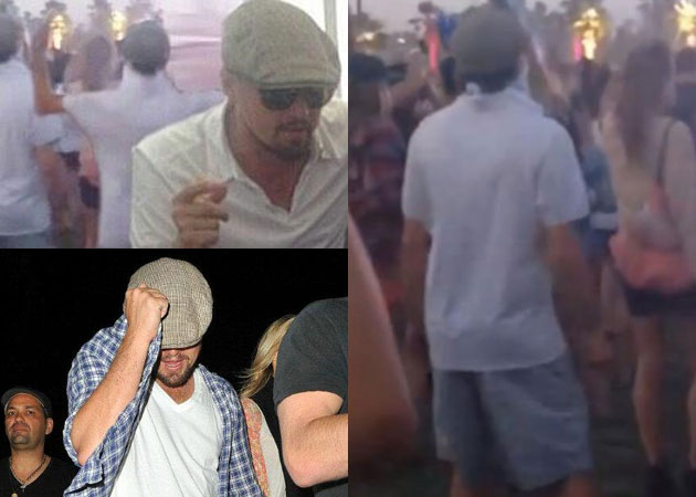 Leonardo DiCaprio Dancing at Coachella 2014