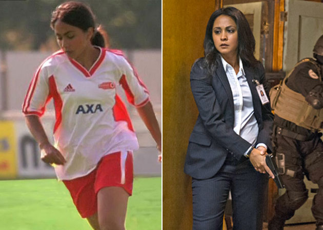 <i>Bend It Like Beckham</i>'s Parminder Nagra swaps football for guns