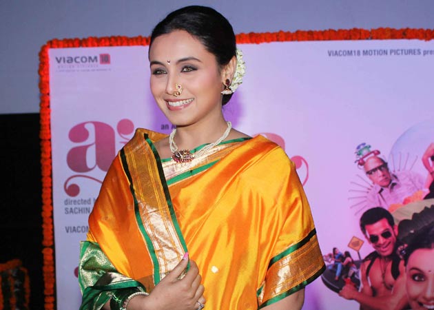630px x 450px - Rani Mukerji: The one person I missed was Yash Uncle