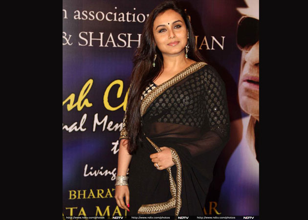 Rani Mukerji's wedding outfit was reportedly created by Sabyasachi
