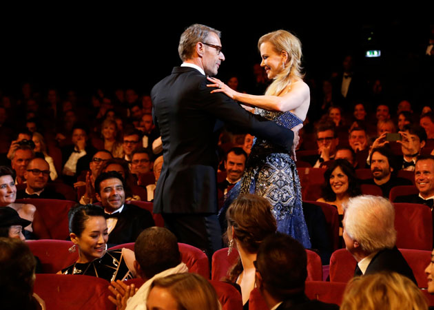 In Cannes, Nicole Kidman Says Yes to a Dance with a Handsome Frenchman