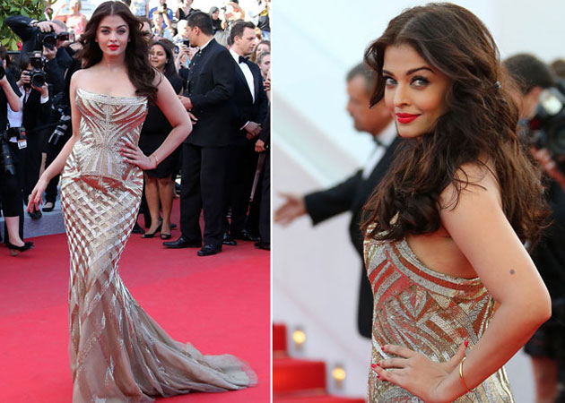 Cannes 2014: Aishwarya Rai Bachchan Makes it Worth the Wait in Goddess Gold