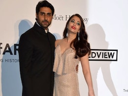 Cannes 2014: Aishwarya, Abhishek Bachchan Lead Celebrity Roll Call at amfAR Gala Cannes 2014: Aishwarya, Abhishek Bachchan Lead Celebrity Roll Call at amfAR Gala