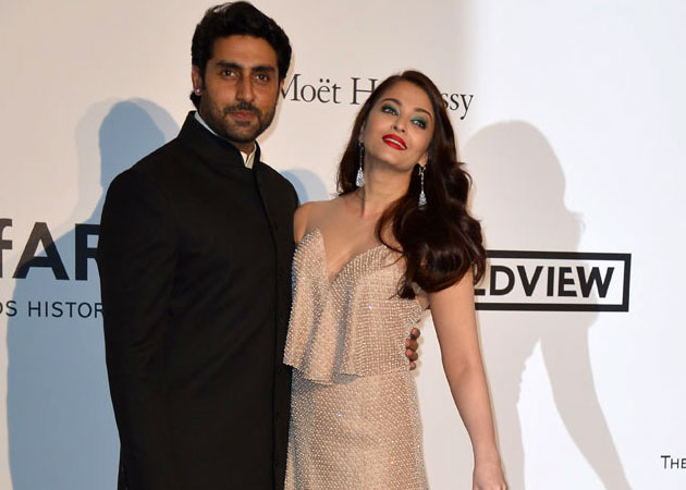 Cannes 2014: Aishwarya, Abhishek Bachchan Lead Celebrity Roll Call at amfAR Gala