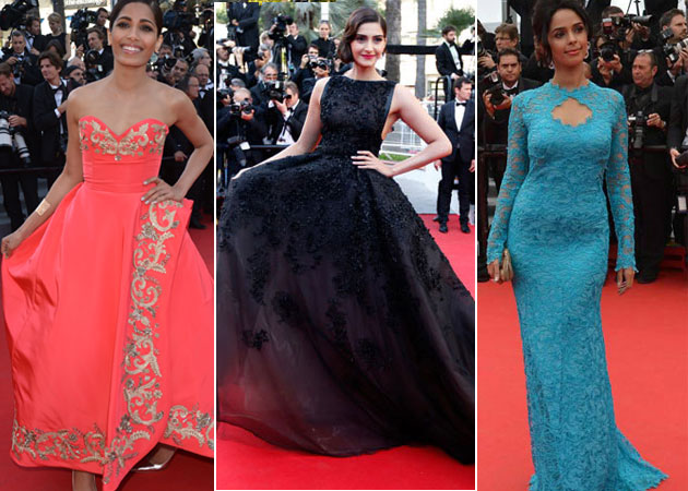 Cannes 2014: Sonam, Freida, Mallika's Fashion Report Card