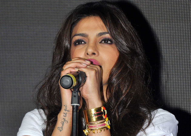 Priyanka Chopra's Nervous About Singing Live