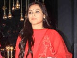 Rani Mukerji, in Bridal Red, Plays Hostess at Chopra Store Launch