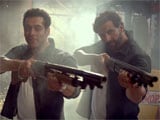 Salman Khan and Akshay Kumar in <i>Fugly</i> Title Track