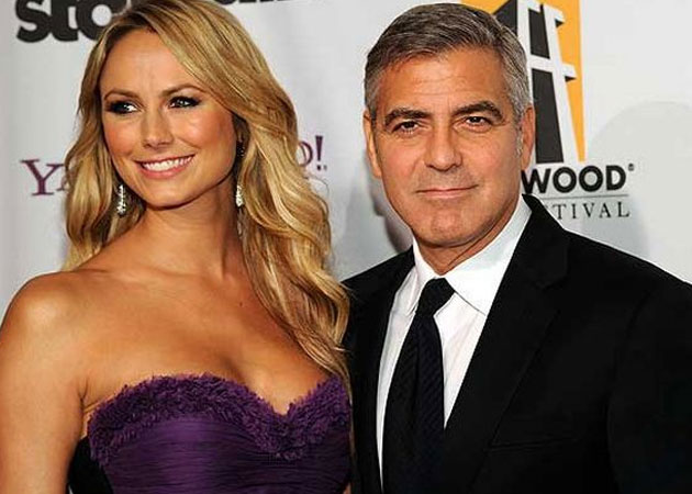 Stacy Keibler Wishes George Clooney Happiness